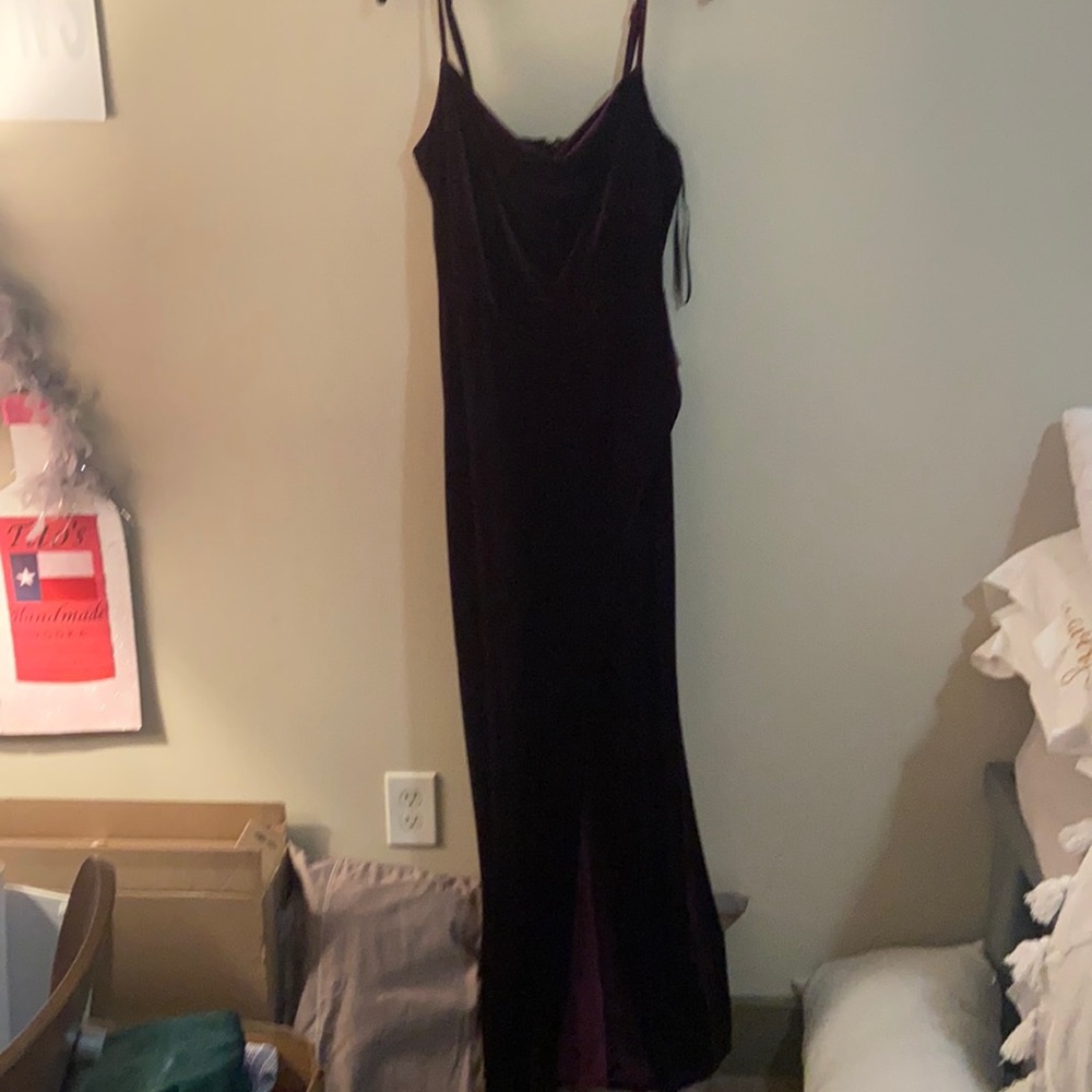 Xtraoedinary velvet formal dress